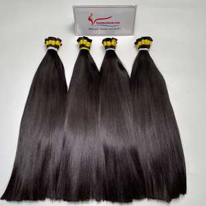 Extensions de cheveux en vrac de cheveux crus de qualité supérieure Vente en gros de cheveux vietnamiens 12A super doublement étirés - Product Image 1