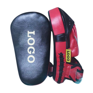 แผ่นรองเตะมวยไทย PVC แบบกำหนดเอง แผ่นซ้อมต่อยมวยแบบหนา ทนทาน ปรับสายรัดแขนได้ - Product Image 4