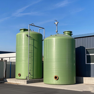 Venta caliente productos de fibra de vidrio bobinado Frp Grp tanque de almacenamiento químico buen precio - Product Image 5