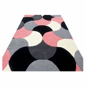 CARPET <b>RUGS</b> Modern high Design Hand-<b>tufted</b> 100% Wool Handmade Area <b>Rug</b> Balloon Pattern Carpet for Home Kids use Customize Size - Product Image 1