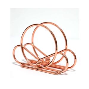 Elegante y elegante soporte de tejido de alambre para comedor, oficina y coche con marco de metal moderno y duradero y estructura simple - Product Image 1