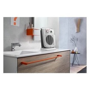 Caldobagno พัดลมฮีตเตอร์ HBC 3052T 2400W 70M, พัดลมฮีตเตอร์สีขาวเทารุ่น0114431009สำหรับ de longhi Home - Product Image 5