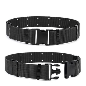 Adjustable Comfortable Quick-Release Nylon Tactical Belt <b>Men</b> Outdoor Use Security Waistband Various Personal Defense Equipment - Product Image 6