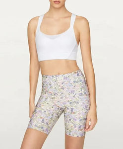 กางเกงขาสั้นผ้าไนลอนสแปนเด็กซ์สำหรับผู้หญิงกางเกงขาสั้นเอวสูงเอวสูงสีดำผ้าฝ้ายสแปนเด็กซ์ขนาดใหญ่พิเศษออกแบบได้ตามต้องการ - Product Image 6