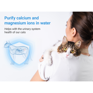 Cobectal WF300 Lot de 8 cartouches filtrantes écologiques pour fontaine à eau pour chats et chiens, système à trois filtres pour fontaine à eau pour animaux de compagnie de 3,2 L - Product Image 6