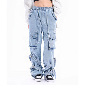 กางเกงยีนส์ซักได้สำหรับผู้ชายกางเกงสีเขียวขายาวสำหรับสตรีทแวร์ออกแบบได้ตามที่2026 - Product Image 6