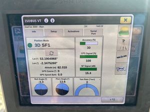 Roulement John Dear StarFire 7500 avec équipement GPS SF1 Signal Garantie 2 ans Excellent état de fonctionnement pour tracteurs - Product Image 6