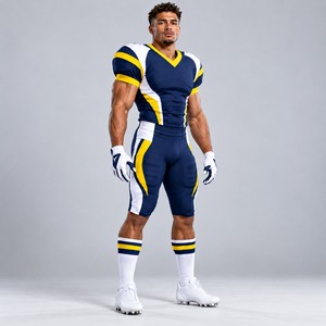 Uniforme de Fútbol Americano Personalizado con Tela Resistente y Estilo Profesional para Clubes, Academias y Ligas - Product Image 6