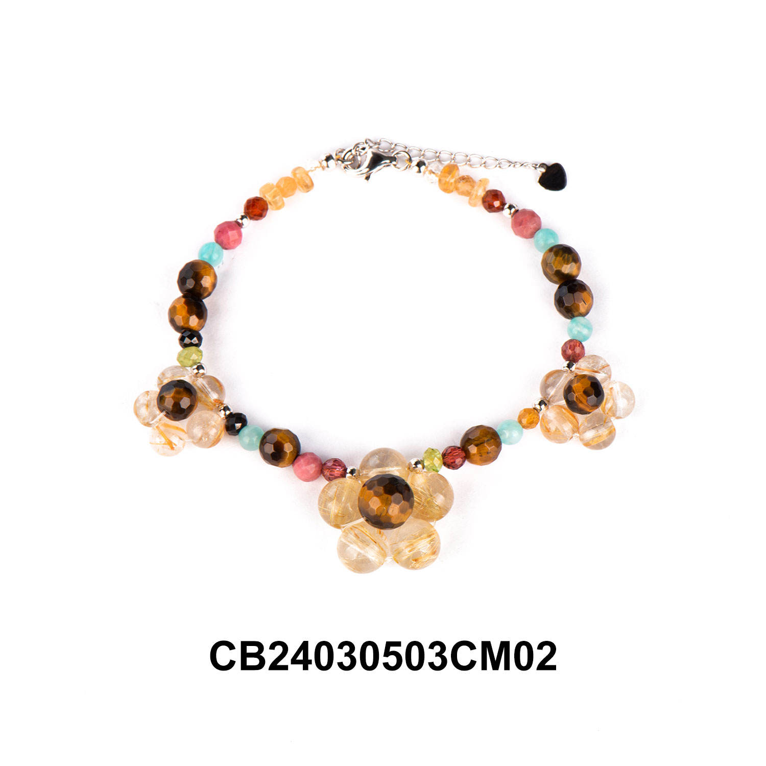 สร้อยข้อมือสีน้ำตาล