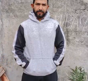 Sweat à capuche en coton épais imprimé personnalisé de haute qualité pour hommes pour des vêtements d'hiver confortables vente en gros - Product Image 2