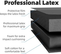 Gants de gardien de but professionnels de haute qualité, respirants, antidérapants, avec paume entièrement protégée, en latex allemand, pour l'extérieur