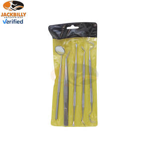 ชุดเครื่องมือตรวจสุขภาพช่องปากพื้นฐาน สแตนเลส ใช้สำหรับการผ่าตัดด้วยมือ ใช้ซ้ำได้ คุณภาพสูง ได้รับการรับรองมาตรฐาน CE ระดับ I - Product Image 3