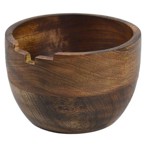 Tazón de Madera para Servir, Decoración del Hogar, Decoración de Restaurantes y Hoteles, con Acabado Pulido, Tazón para Almacenar Alimentos - Product Image 4