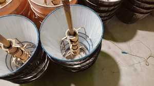 โคมไฟผ้าไหมเนื้อนุ่มคุณภาพสูงทำด้วยมือสไตล์วินเทจสมัยใหม่สำหรับการตกแต่งภายในแบบคลาสสิกสำหรับโคมไฟตั้งโต๊ะโคมไฟระย้า - Product Image 6