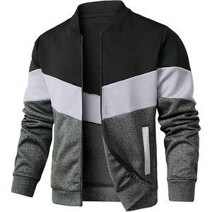 Veste de baseball de haute qualité pour hommes broderie personnalisée manches longues veste universitaire d'hiver pour homme 100% coton - Product Image 2