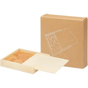 Jouets promotionnels en bois personnalisables en forme de puzzle pour le merchandising - Product Image 4