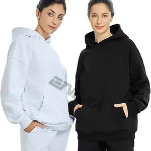 เสื้อฮู้ดกันลมระบายอากาศได้ดี สีพื้น พิมพ์โลโก้ตามสั่งสำหรับผู้หญิง ปี 2025 เหมาะสำหรับใส่ลำลองในฤดูใบไม้ร่วงและฤดูหนาว - Product Image 1