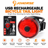 Feu arrière de vélo intelligent à détection de freinage rechargeable par USB, 22LM LED, 5 modes, étanche pour VTT et vélo de route