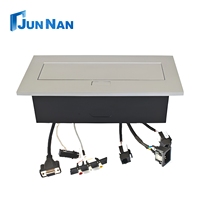 Prise de table escamotable en alliage d'aluminium, usage industriel et hospitalier, multiprise multifonctionnelle, prise universelle, conforme RoHS CE