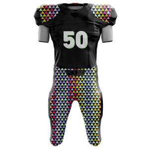 Ustom-uniforme de fútbol americano, prenda de moda con logotipo personalizado a bajo precio, oferta - Product Image 6