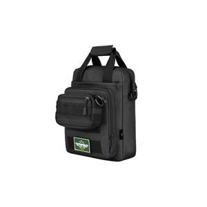 Bolso de hombro informal táctico grande para exteriores negro - Product Image 6