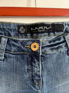 Pantalones cortos vaqueros de talla S vintage Pantalones vaqueros para otras manualidades Pantalones cortos - Product Image 6