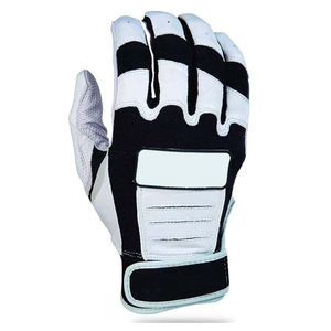 Gants de frappe en cuir véritable de dernière génération en gros, gants de baseball respirants, gants de frappe de softball avec logo personnalisé - Product Image 2