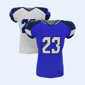 Maillot de football américain réversible, double couche en mesh, vêtements d'entraînement pour les équipes de jeunes et adultes, vente en gros - Product Image 2
