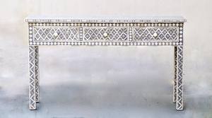 Console en incrustation d'os Table en incrustation d'os sur mesure - Product Image 6