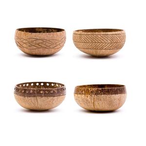 Fabricante ECO2GO VIETNAM Venta de cuencos de cáscara de coco hechos a mano vela cuencos de cáscara de coco reutilizables ecológicos con logotipo - Product Image 6