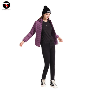 Drawstring Hooded Puffer Vest Breathable for <b>Women</b> Factory Price Regular Fit <b>Padded</b> Puffer Vest for <b>Women</b> Latest - Product Image 5