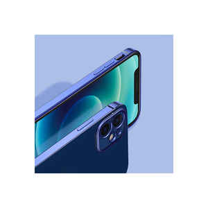 "Netzy <b>Navy</b> Blue SAFA Gbox Silicone Case for iPhone 12 Pro 13 Pro Max 14 Plus-Compatible Mobile Phone Cases & Covers" - Product Image 2