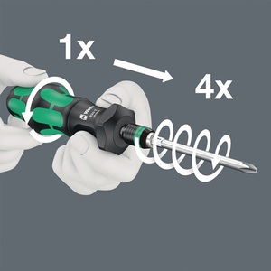 WERA KK Turbo Imperial 1 19-Piece <b>Screwdriver</b> Bit Set Slotted PH <b>TORX</b> 6K 4K - Product Image 5