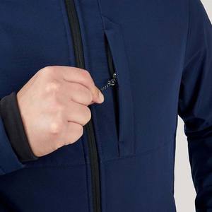 เสื้อแจ็กเก็ตกันหนาวสำหรับผู้ชายเสื้อแจ็คเก็ตผ้าซอฟต์เชลล์สำหรับใส่วิ่งวิ่งกลางแจ้งโลโก้ตามสั่งสไตล์ใหม่ - Product Image 6