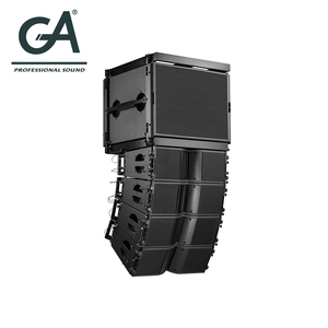 Doppio <span class=keywords><strong>Array</strong></span> di linee audio Full Range da 8 pollici con Subwoofer da 18 pollici per Music Bar - Product Image 1