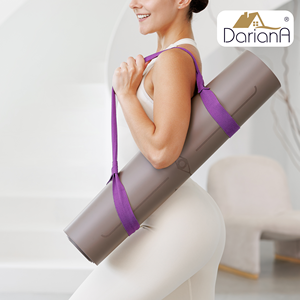 Esterilla de Yoga Premium de PU 183×68×0.5 cm Antideslizante de Caucho Natural DarianA Sun - Product Image 4
