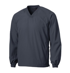 Chaqueta Cortavientos Deportiva de Alta Calidad con Mangas Raglán, Talla Grande, Cremallera en el Costado Izquierdo - Product Image 2