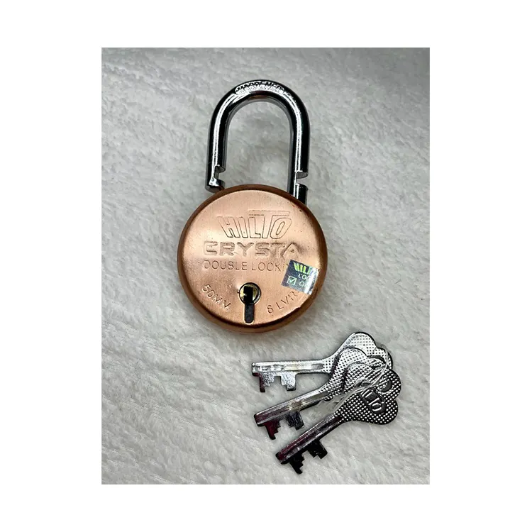 Aktuellster Großverkauf Hilto 65mm 3 Tasten SS Oberfläche mehrfarbig 5 Farben in Schachtel vom Padlock-Hersteller zum besten Preis