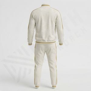 Ensemble survêtement décontracté avec veste et pantalon à fermeture éclair entièrement personnalisable, style hiver, tissu polaire imprimé, prix de gros, vêtements de sport - Product Image 2