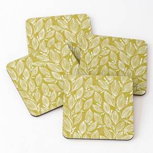 Made by Wood With Enamel Coaster High Quality Kitchenware Tabletop Wood Coaster Hot Selling Mats by Indian Coasters Exporter - Product Image 2