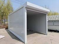 Contenedor de Almacenamiento Prefabricado de 20 pies para Exteriores, Casa, Oficina, Garaje, Almacén, en Venta para Autos, Hecho en China
