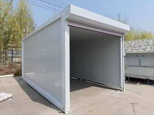 Conteneur de stockage extérieur préfabriqué de 20 pieds en Chine, maison conteneur, <span class=keywords><strong>garage</strong></span>, entrepôt à vendre pour voitures - Product Image 2