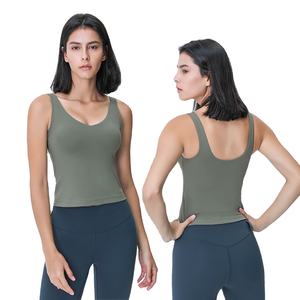 Camisetas sin mangas de alta calidad para mujer, con cuello en V, ajustadas, moldeadoras, con espalda profunda y transpirables. - Product Image 3
