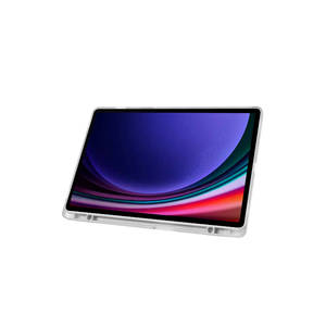 Étui intelligent pliable Netzy pour Samsung Galaxy Tab S9 FE Plus, en PU, avec support pour stylet, noir - Product Image 6