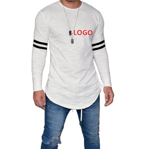 เสื้อยืดคอตั้งผ้าฝ้ายทวิลสำหรับผู้ชาย สวมใส่กลางแจ้ง พิมพ์โลโก้ตามสั่ง เสื้อผ้าลำลอง แบรนด์ส่วนตัว รับผลิตแบบ OEM ODM - Product Image 1