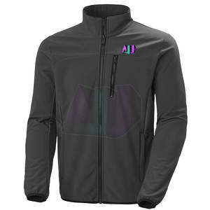 Veste d'hiver softshell pour homme, utilisation en extérieur, col montant, grande taille, respirante, écologique, logo personnalisable sur le devant - Product Image 1