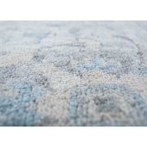 Tapis en laine noué à la main bleu de l'Asie du Sud-Est, grand tapis à motif médaillon pour la décoration de la maison, du salon ou du couloir - Pkwl-948 - Product Image 3