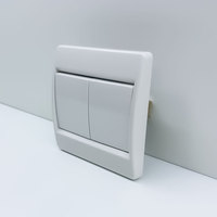 INGELEC-enchufe de pared eléctrico de doble control, enchufe de pared francés, 16A, 220V