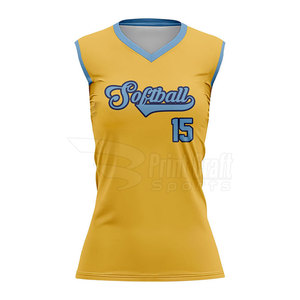 Latest Design Hot Sale Sleeveless Softball <b>Shirts</b> Comfortable Training Wear Sleeveless Softball <b>Shirts</b> - Product Image 5