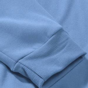 Dernier Style Solide Couleur Puff Impression Hoodies En Gros Personnalisé Hommes Puff Impression Hoodies - Product Image 4